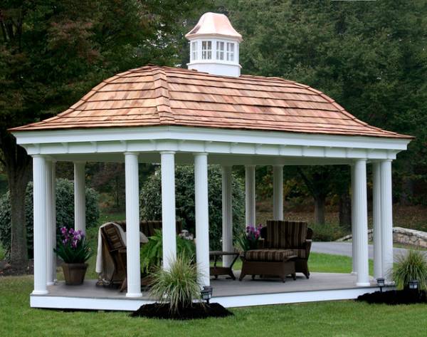 Bell-Shaped Gazebo Roof