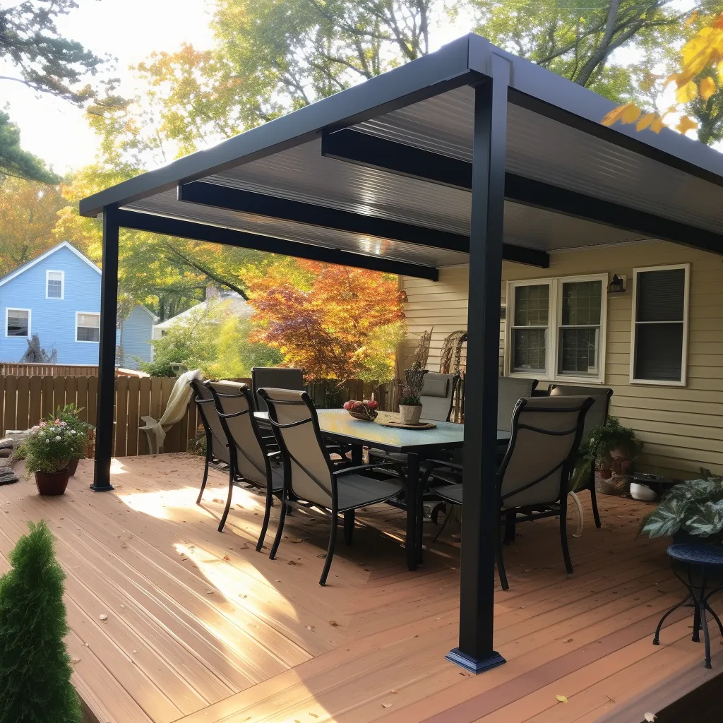 Tips on Selecting the Right Materials and Colors for Waterproof Pergola Covers