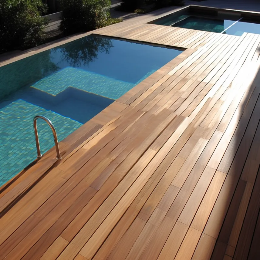 Tranquil Poolside Harmony Deck