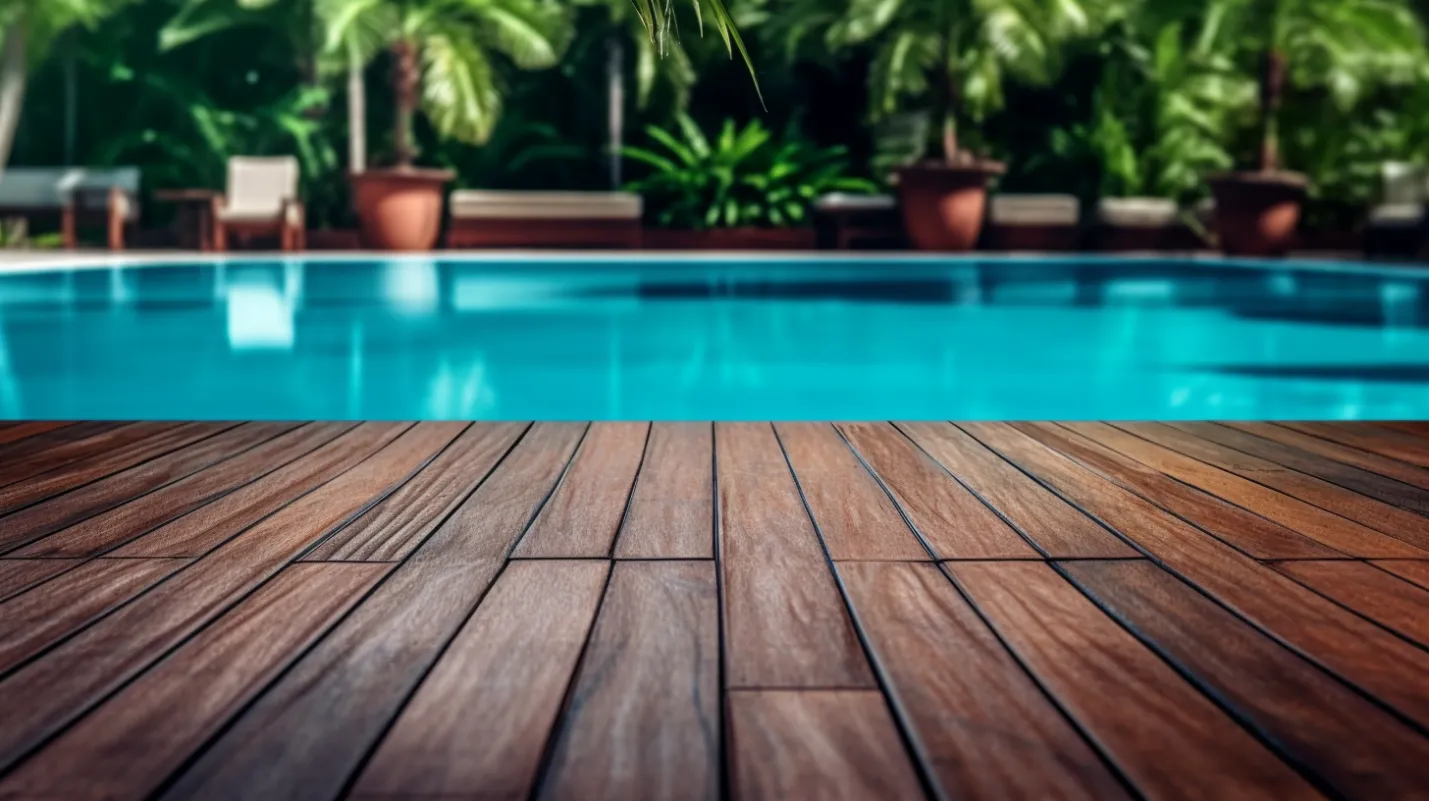 Tropical Oasis Poolside Deck