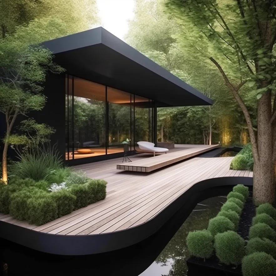 Serenity Flow Deck and Pavilion