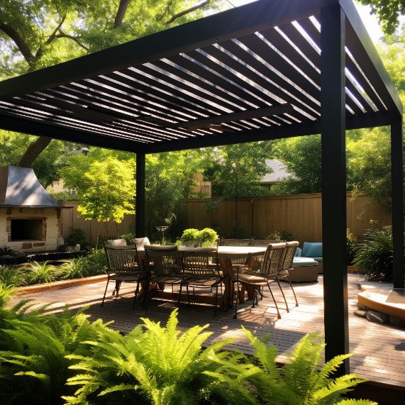 how high can i build a pergola in my garden