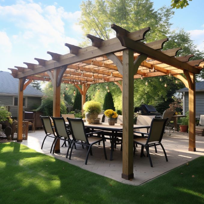 How Much Does It Cost To Build A Pergola Diy - Egy Gazebo