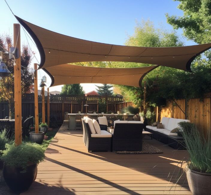 how to build a covered pergola attached to the house
