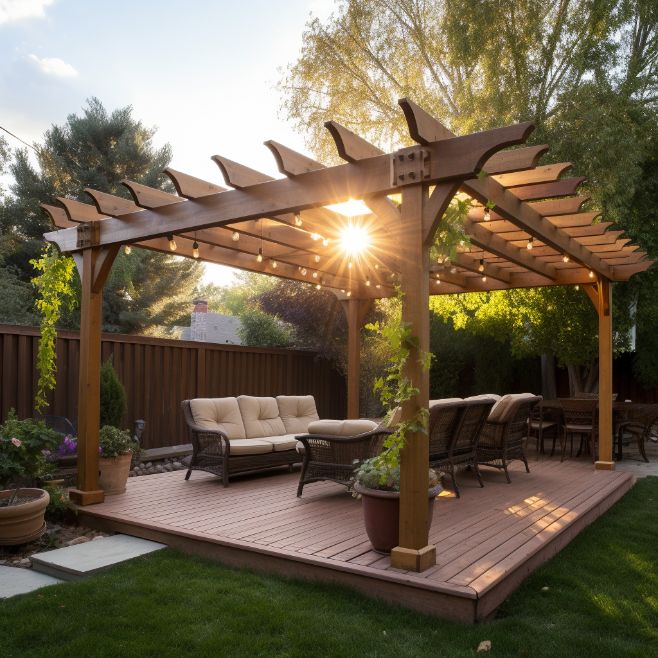 How To Build Metal Pergola - Egy Gazebo