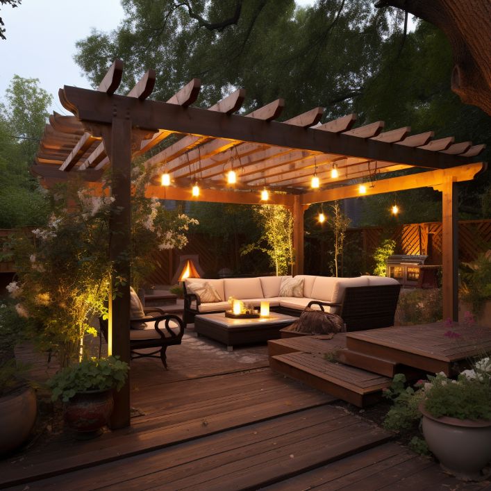 How To Concrete Pergola Post - Egy Gazebo