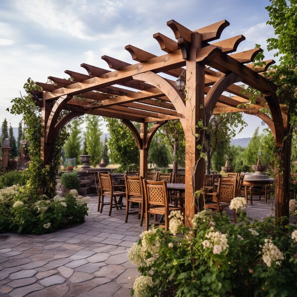 how to install posts for pergola
