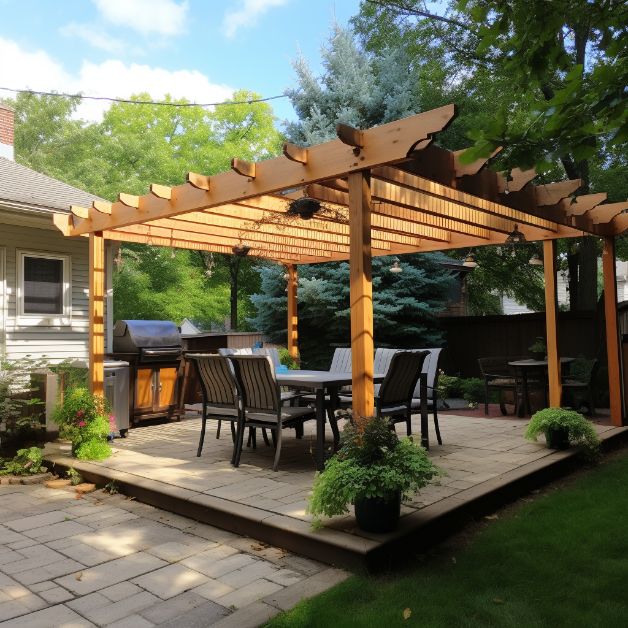 how to make a pergola with pvc pipe