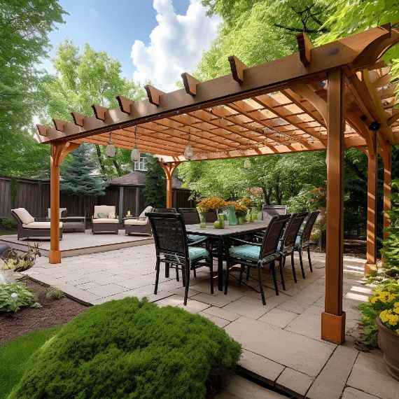 how to make a roof for a pergola