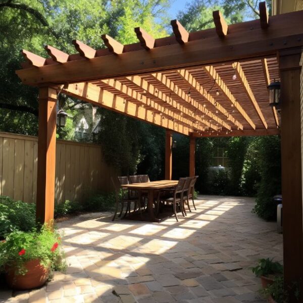 How To Make Pergola Roof Egy Gazebo