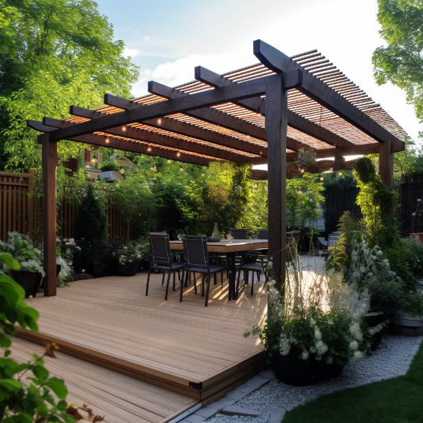 how to make your own pergola shade