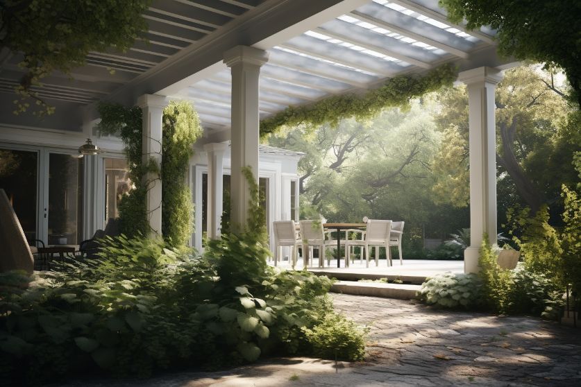 How To Screen In Pergola Egy Gazebo