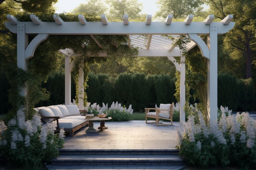 is a pergola considered a building