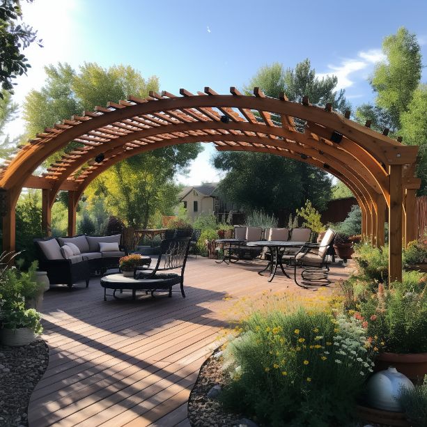 should pergola rafters be notched