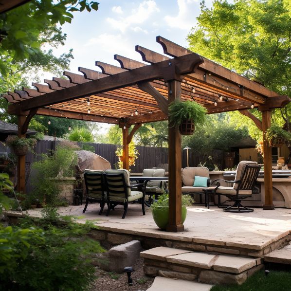 what is a good size for a pergola