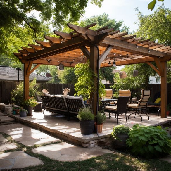 what is a louvered pergola