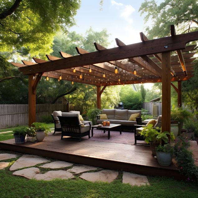 what is a pergola look like