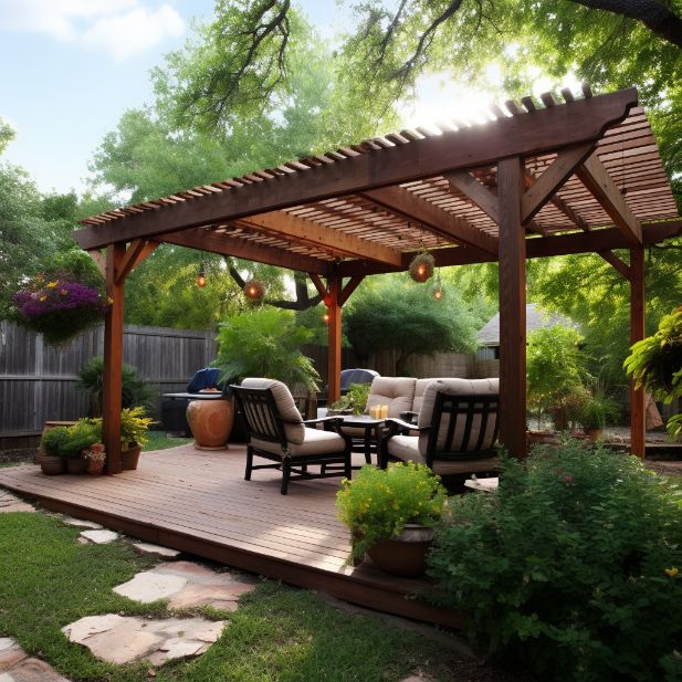 what is a pergola on a house