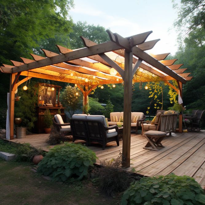 What Is The Average Height Of A Pergola Egy Gazebo