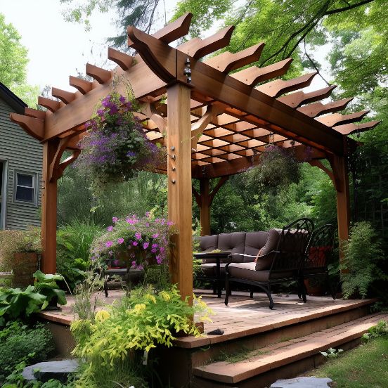 what is the best material to use for a pergola