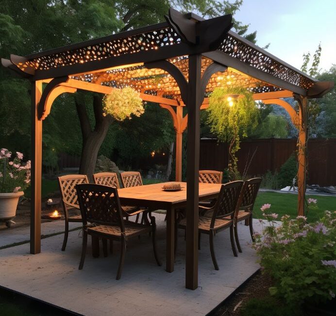 what is the best stain color for pergola wood