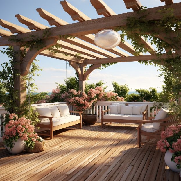 what is the difference between a pergola and an arbor