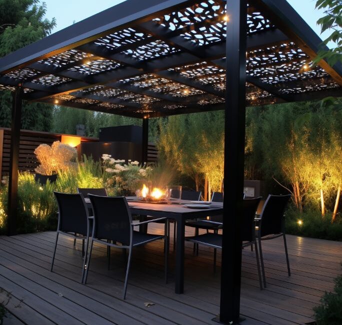 what to cover pergola roof with