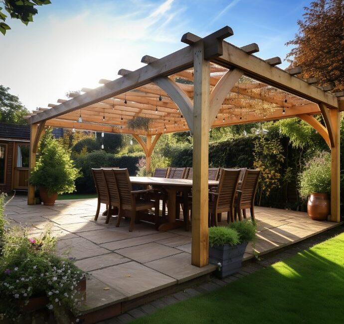 what to grow over a pergola
