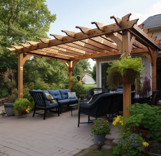 what's the difference between a pagoda and a pergola