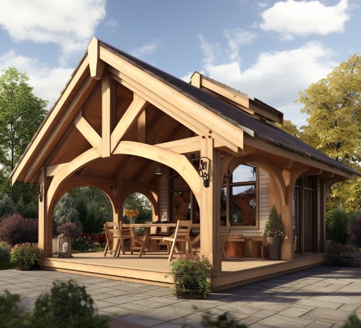 which wood for pergola