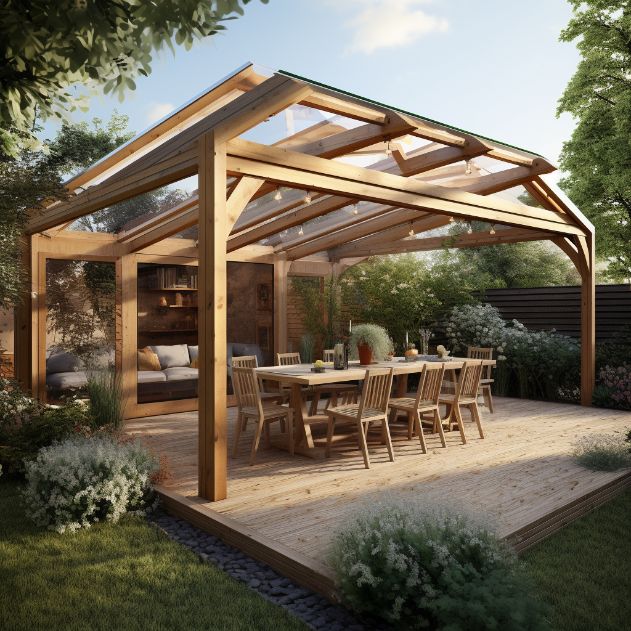 which wood to use for pergola